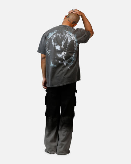 73Studio Marvel Sinister Six Rhino Heavyweight T-Shirt Black Wash