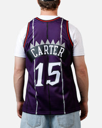 Mitchell & Ness Toronto Raptors Vince Carter '98-'99 #15 Swingman Jersey Purple