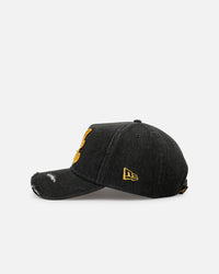 New Era Atlanta Braves 'Distressed Denim 2.0' 9FORTY A-Frame Strapback Black