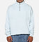 Carre Gridlock 1/4 Zip Crewneck Light Blue