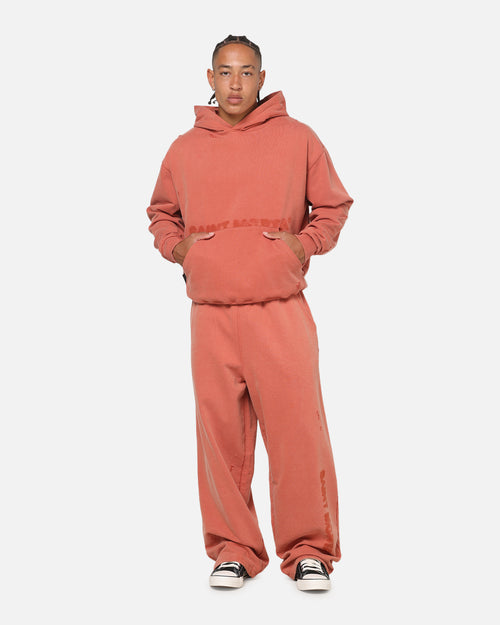 Saint Morta Apocalypse Baggy Sweatpants Washed Burnt Orange