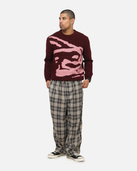 X-Large Gorilla Knit Sweater Plum