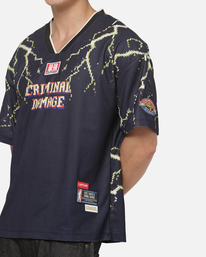 Criminal Damage Insert Coin Sports Jersey Black