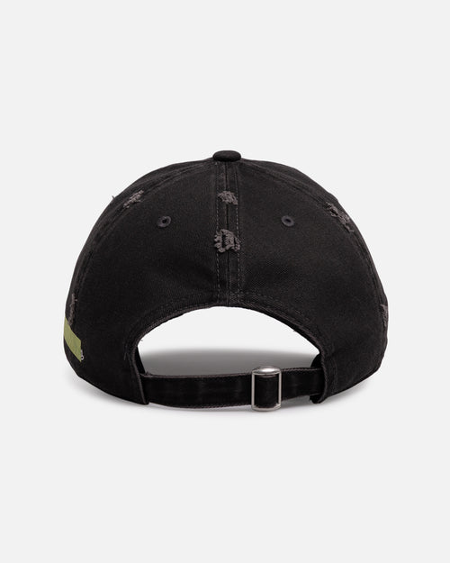 Mitchell & Ness Chicago Bulls 'Cut Brim' Dad Fit Strapback Black