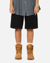 S Double Denim Standard Shorts Raw