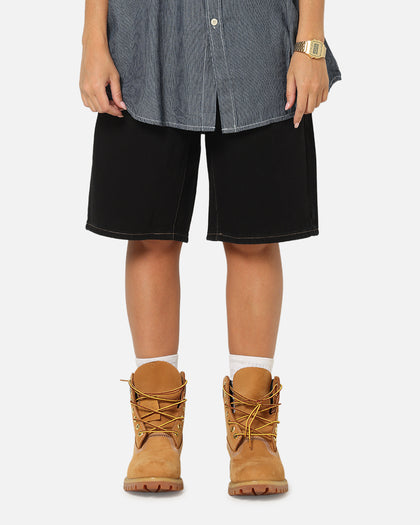S Double Denim Standard Shorts Raw