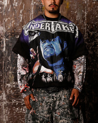 Loiter X WWE Undertaker Vintage T-Shirt Vintage Black