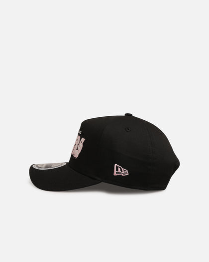 New Era Los Angeles Lakers 'Drip Glow Script' 9FORTY A-Frame Snapback Black/Pink