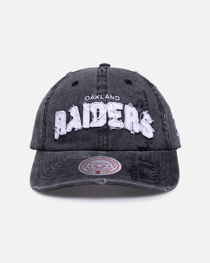 Mitchell & Ness Las Vegas Raiders 'Collegiate' Dad Fit Strapback Charcoal