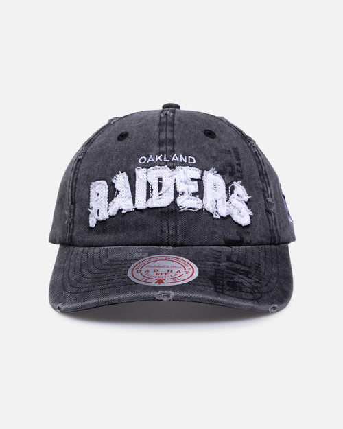 Mitchell & Ness Las Vegas Raiders 'Collegiate' Dad Fit Strapback Charcoal