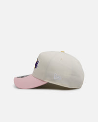 New Era Los Angeles Lakers 'Pink Lemonade' 9FORTY A-Frame Snapback Pink/Yellow