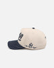 Mitchell & Ness Los Angeles Dodgers 'Visor Stripes' Pro Pinch Snapback Natural