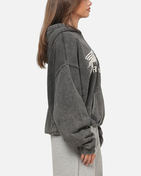 Represent Pegasus Zip Through Hoodie Vintage Grey