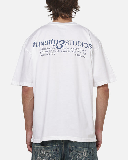 XXIII Collectives T-Shirt White/Navy