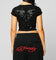 Ed Hardy Women's Techno Baby T-Shirt Vintage Black
