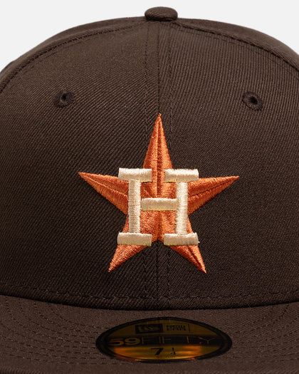 New Era Houston Astros 'Walnut' 59FIFTY Fitted Dark Brown
