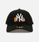New Era New York Yankees 'Summer Flowers' 9FORTY A-Frame Snapback Black