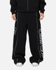 Carre Script Trackpants Black