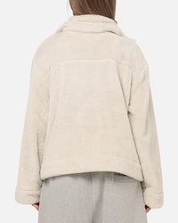 Nike Women's Sportswear Essential High-Pile Fleece Jacket Light Bone