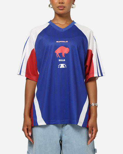 Mitchell & Ness Buffalo Bills Warehouse Rave Jersey White/Blue/Red