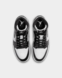Jordan Women's Air Jordan 1 Mid "Panda" White/Black-White