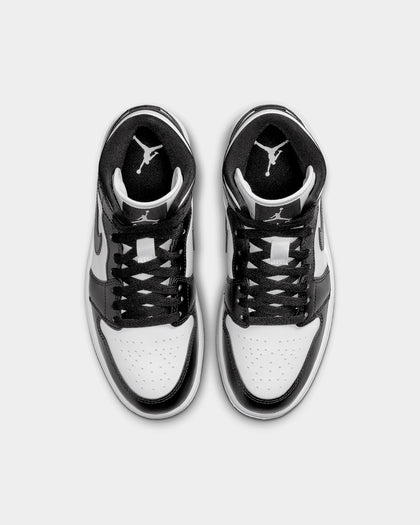 Jordan Women's Air Jordan 1 Mid "Panda" White/Black-White