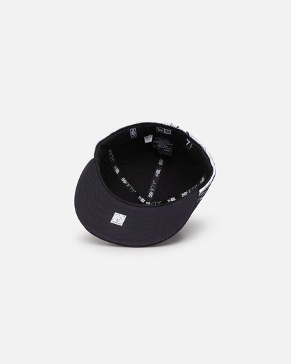 New Era Chicago Bulls "Wave" 59FIFTY Fitted Navy/White