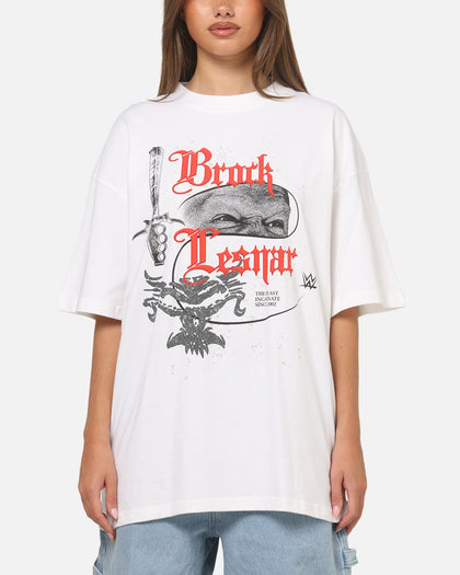 73Studio X WWE Brock Lesner Vintage T-Shirt White