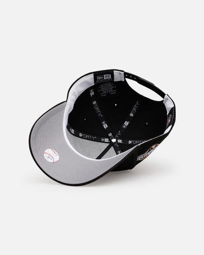 New Era Los Angeles Dodgers 'Black And Team Color' 9FORTY A-Frame Snapback Black/Official Team Color