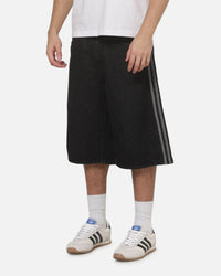 Adidas Firebird Denim Shorts True Black