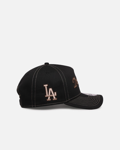 New Era Los Angeles Dodgers 'Rope Script' 9FORTY A-Frame Snapback Black/White