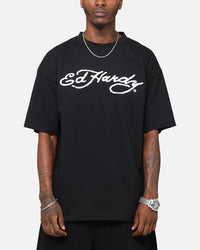 Ed Hardy Tiger Stamp T-Shirt Black