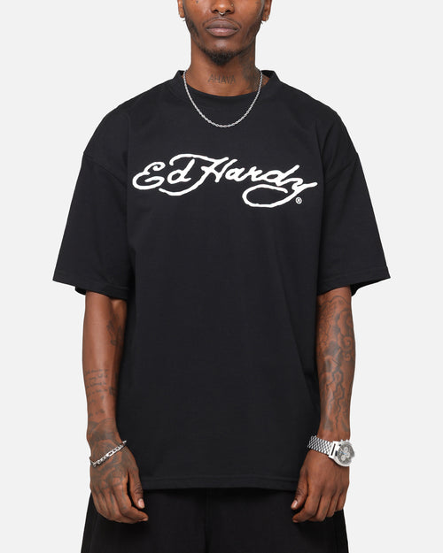 Ed Hardy Tiger Stamp T-Shirt Black
