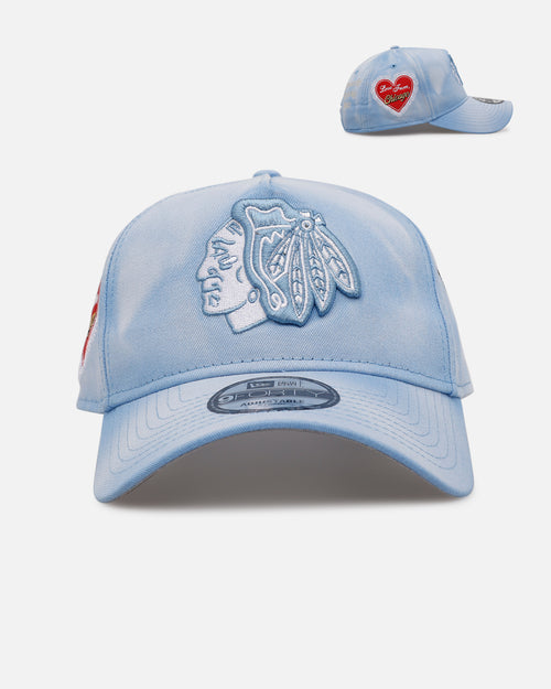 New Era Chicago Blackhawks 'Hopeless Romantic' 9FORTY A-Frame Snapback Sky Blue