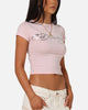 Ed Hardy Women's Chrome Baby T-Shirt Pink
