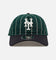 New Era New York Mets 'Pinstripe' 9FORTY A-Frame Snapback Dark Green