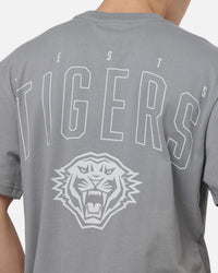 Bleacher Athletic Wests Tigers NRL Attrition Solid T-Shirt Grey