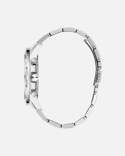 Guess Mainline Majesty Crystal Watch Silver