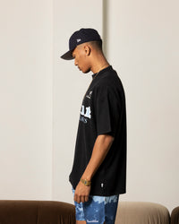 Carre Formula Oversized T-Shirt Washed Black