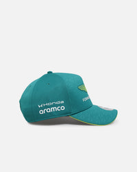 Puma x Aston Martin Aramco F1® Team Replica Team Baseball Snapback Cap Green
