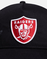 New Era Las Vegas Raiders 'Glow Scratch' 9FORTY A-Frame Snapback Black