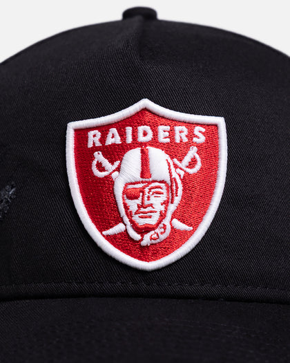 New Era Las Vegas Raiders 'Glow Scratch' 9FORTY A-Frame Snapback Black
