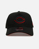 New Era Cincinnati Reds 'Easy Black And Scarlet' 9FORTY A-Frame Snapback Black/Scarlet