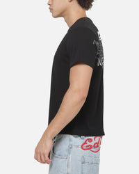 Ed Hardy Wake Up T-Shirt Washed Black