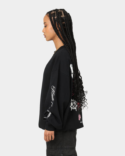 Loiter Day Dream Crewneck Black
