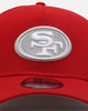 New Era San Francisco 49ers "Scarlet White" 39THIRTY A-Frame Stretch Fit Scarlet/White