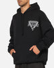 Mitchell & Ness All Blacks Rugby Union Classic Silver Fern Hoodie Solid Black