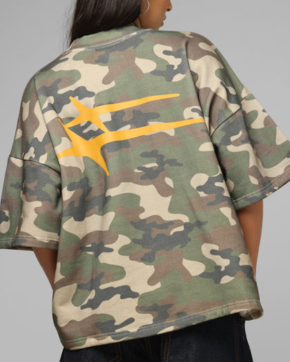 Loiter Ultra Hybrid Premium T-Shirt Camo