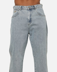 Worship Lounger Jeans Worship Worn Blue