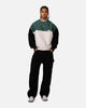 Carre Floral Oversized Panel Crewneck Black/Green